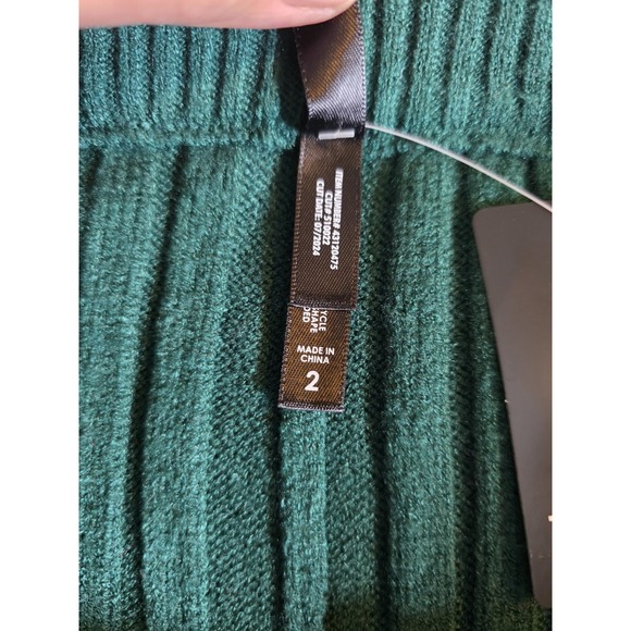 Torrid Women's Size 2(18/20)Green Cable Knit Sweater Lounge Leggings Soft NWT's - Picture 6 of 10